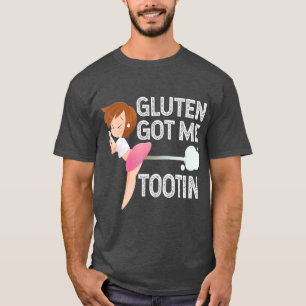 Camiseta GLUTEN ME CONSIGUIÓ DEMASIADO Gluten Diet Gassy