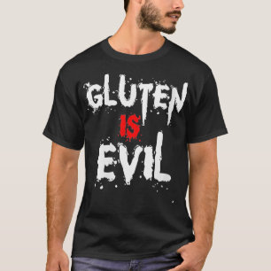 Camiseta Gluten, mujer, es malvada y divertida Alla de Comi