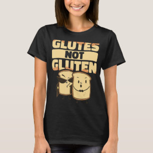 Camiseta Glutos no Gluten Enfermedad Celiaca Libre Concienc