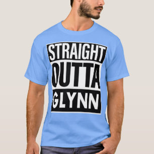 Camiseta Glynn Name Straight Outta Glynn