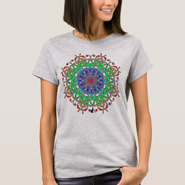 Camiseta Glyph feliz de los espectros (Anverso)