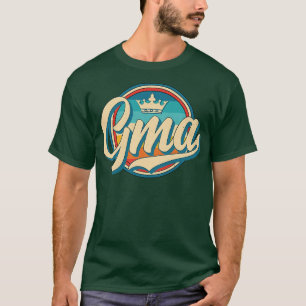 Camiseta Gma Nombre retro Famoso estilo vintage Abuela