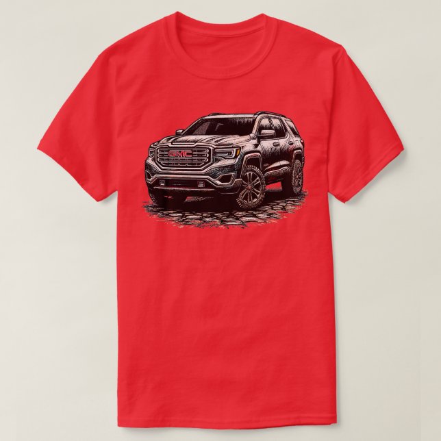 Camiseta GMC Acadia 8 (Diseño del anverso)
