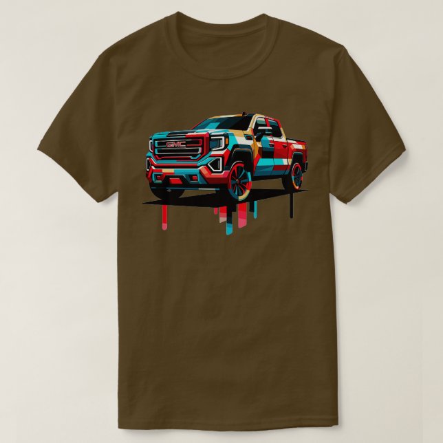 Camiseta GMC Sierra 14 (Diseño del anverso)