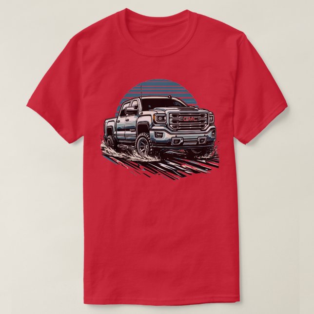 Camiseta GMC Sierra 16 (Diseño del anverso)