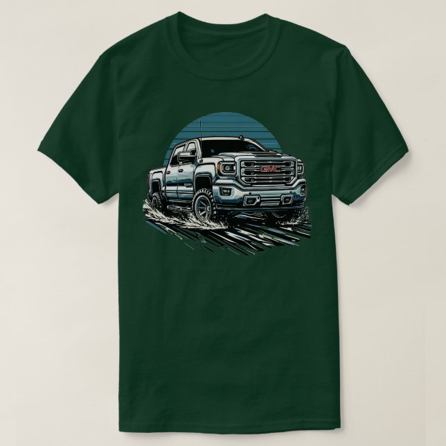 Camiseta GMC Sierra 16 (Diseño del anverso)