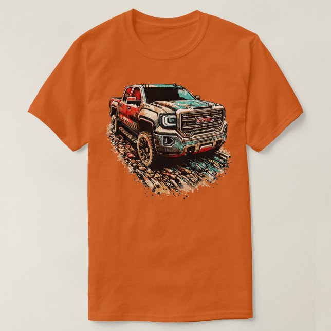 Camiseta GMC Sierra 3 (Diseño del anverso)