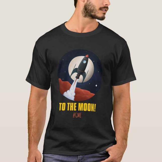 Camiseta GME a la luna (Anverso)