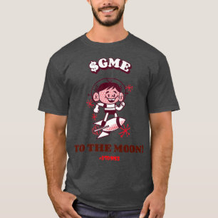 Camiseta GME Stonks go up To the moon