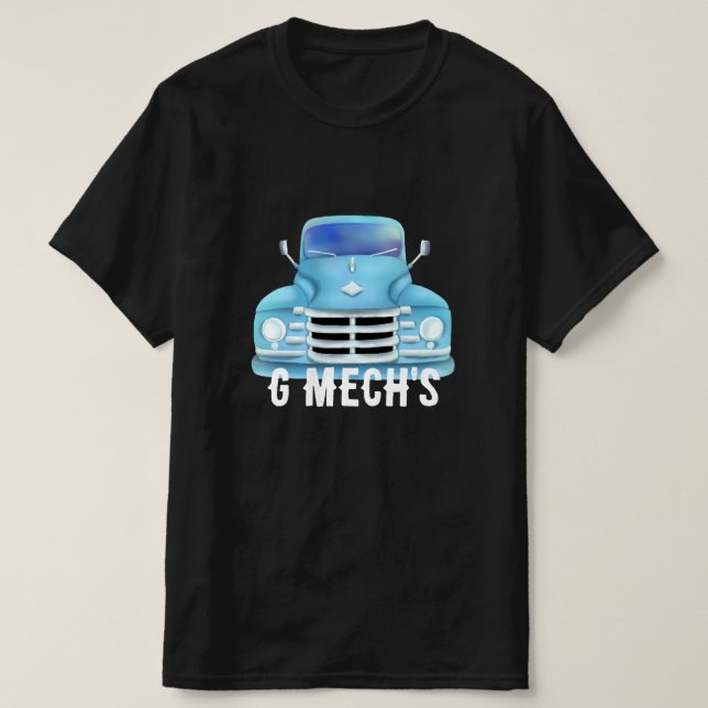 Camiseta GMech dibujada a mano (Diseño del anverso)