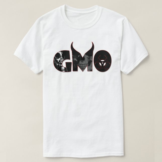 CAMISETA GMO (Diseño del anverso)