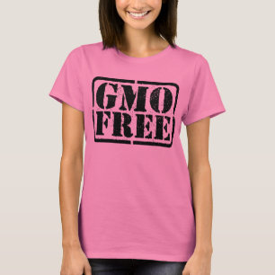 Camiseta GMO libre - negro