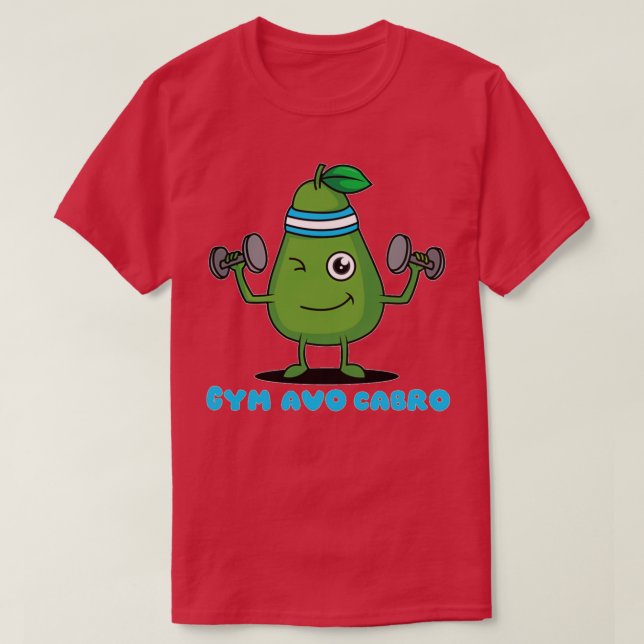 Camiseta Gmy avocado 4 (Diseño del anverso)