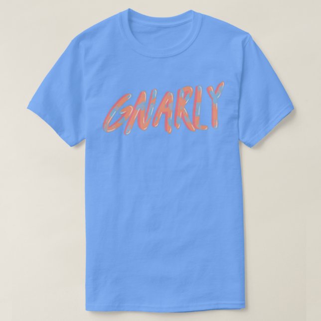 Camiseta Gnarly (Diseño del anverso)
