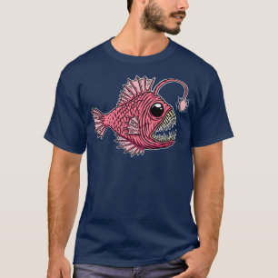 Camiseta Gnarly Angler Fish Ilustracion Ugly Anglerfish De