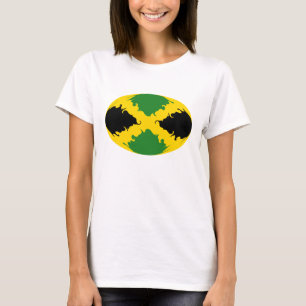 Camiseta Gnarly de la bandera de Jamaica
