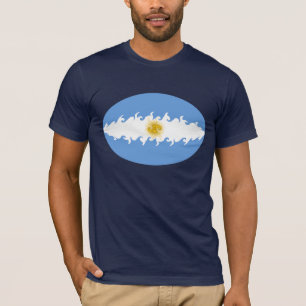Camiseta Gnarly de la bandera de la Argentina