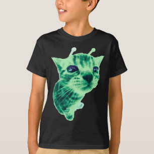 Camiseta Gnarp Cat Silly Alien Cat Meme Brainrot Meme Funny