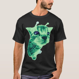 Camiseta Gnarp Cat Silly Alien Cat Meme Brainrot Meme Funny