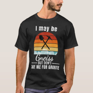 Camiseta Gneiss Pun - Geólogo tee Funny Geology Rock Scie