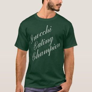 Camiseta Gnocchi: Campeón de Comida Competitiva