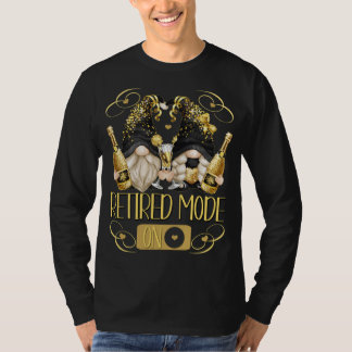 Camiseta Gnomas De Jubilación Graciosos Para Mujeres Jubila