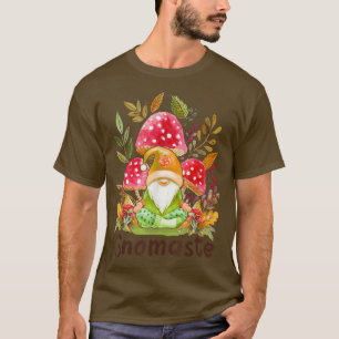 Camiseta Gnomaste Cute Medita Gnome Funny Yoga