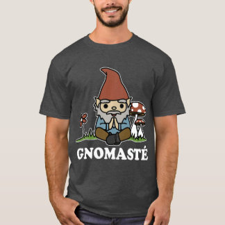 Camiseta Gnomaste Meditación Gnome Gracioso Yoga