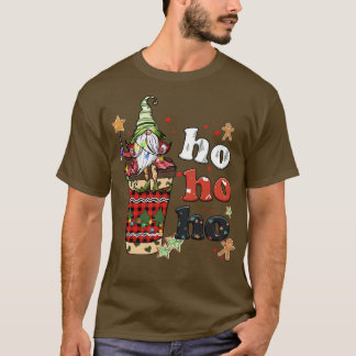 Camiseta Gnome 7 Navidades Ho Ho Ho Ho Ho Ho