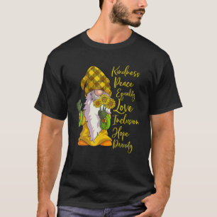 Camiseta Gnome Amabilidad Paz Igualdad Amor Inclusión Esper