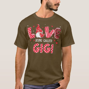 Camiseta Gnome Amor Ser Llamado Gigi Día de San Valentín Se