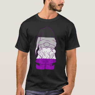 Camiseta Gnome asexual Ace Beanie Orgullo asexual Lgbtqa As