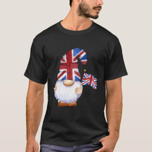 Camiseta Gnome Bandera Británica Rey Charles Coronation