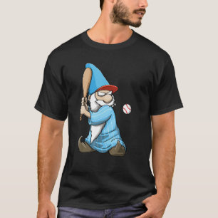 Camiseta Gnome Base Ball Pequeñas Mujeres Amor Base Ball Pl