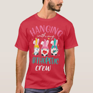Camiseta Gnome Bunny Colgado Con La Enfermería Ortopédica D