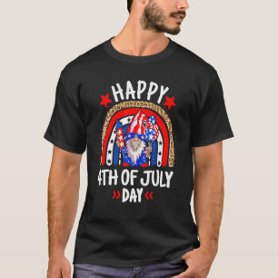 Camiseta Gnome celebra el Día de la Independencia de Estado