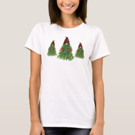 Camiseta Gnome Christmas Tree Buffalo Check Holiday