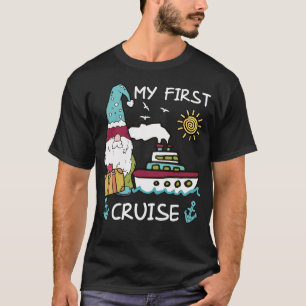 Camiseta Gnome Cruise Funny Cruising First Time