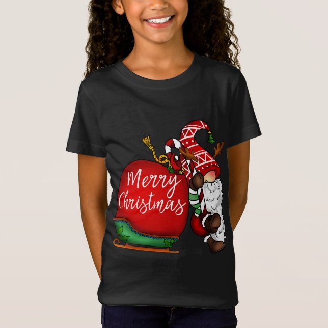 Camiseta Gnome Cute Garden Gnome (Anverso)