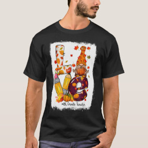 Camiseta Gnome de amor Profesor de sexto grado otoño otoño 
