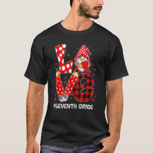 Camiseta Gnome de Amor Séptimo Grado Día de San Valentín Te