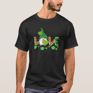 Camiseta Gnome de amor St Patrick's Day Gnome with Clovers