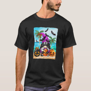 Camiseta Gnome De Brujas Morado Para Mujeres Esperando Hall