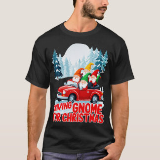 Camiseta Gnome De Conducción Para Navidades