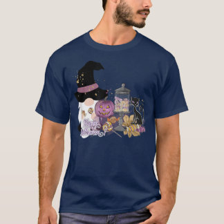 Camiseta Gnome de Halloween, Halloween otoño feliz, Salón d