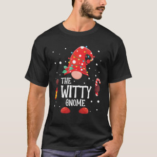 Camiseta Gnome de los Navidades familiares ingeniosos que c