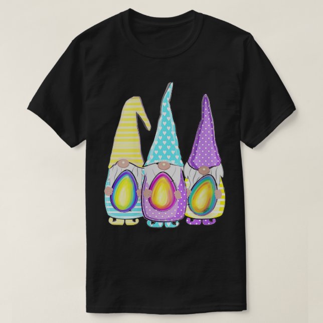 Camiseta Gnome de Pascua (35) (Diseño del anverso)