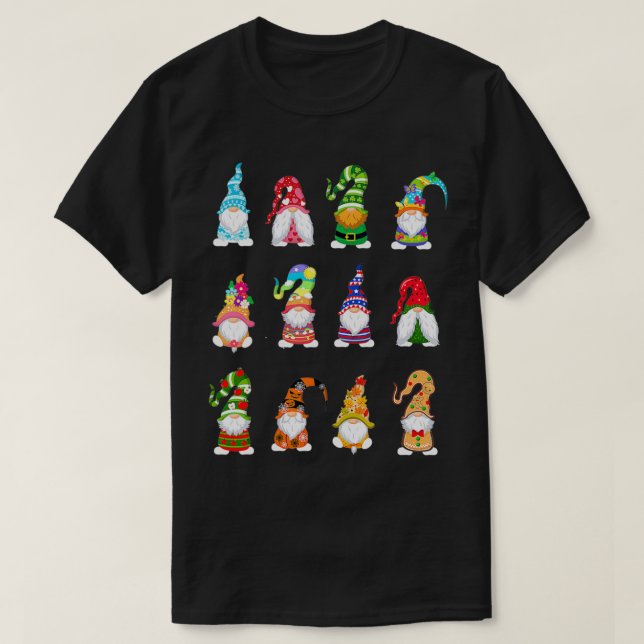 Camiseta Gnome de San Valentín St Patrick's Gnomies Easter  (Diseño del anverso)
