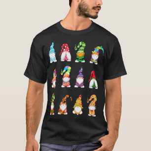 Camiseta Gnome de San Valentín St Patrick's Gnomies Easter 