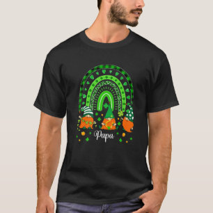 Camiseta Gnome de St. Patrick Papa disfraz de gnomes amores